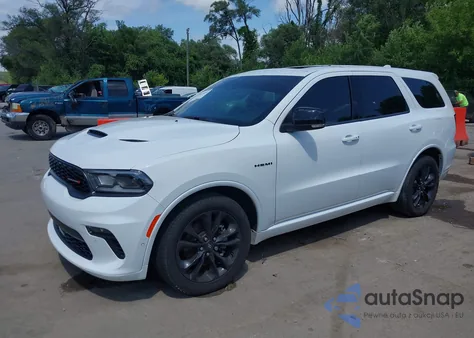 2022 Dodge Durango R/T Plus Awd из США, поврежденный, VIN 1C4SDJCT4NC190660